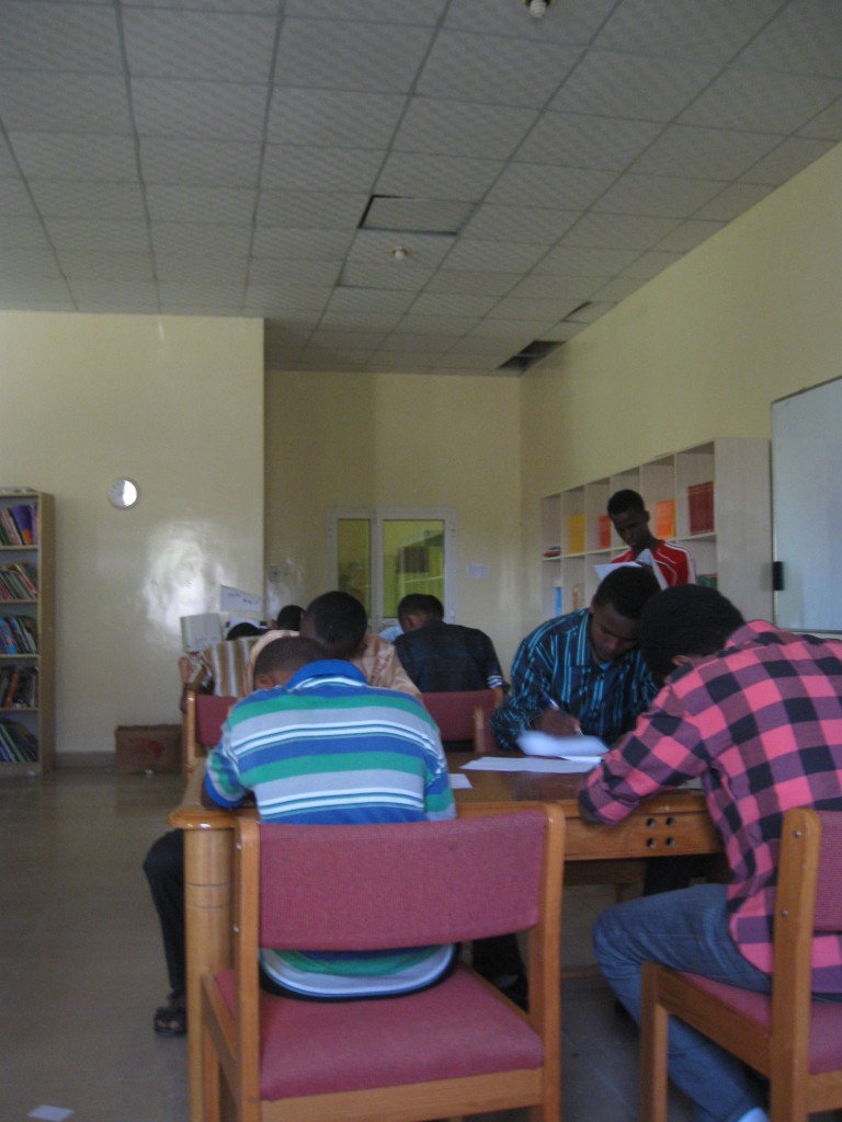 Over 175 students came from all over Somaliland to take our 9th grade entrance exam. The test consists of a mental math, math and English section. The top 40 scorers are admitted into Abaarso School.